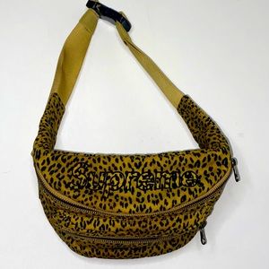 leopard fanny pack